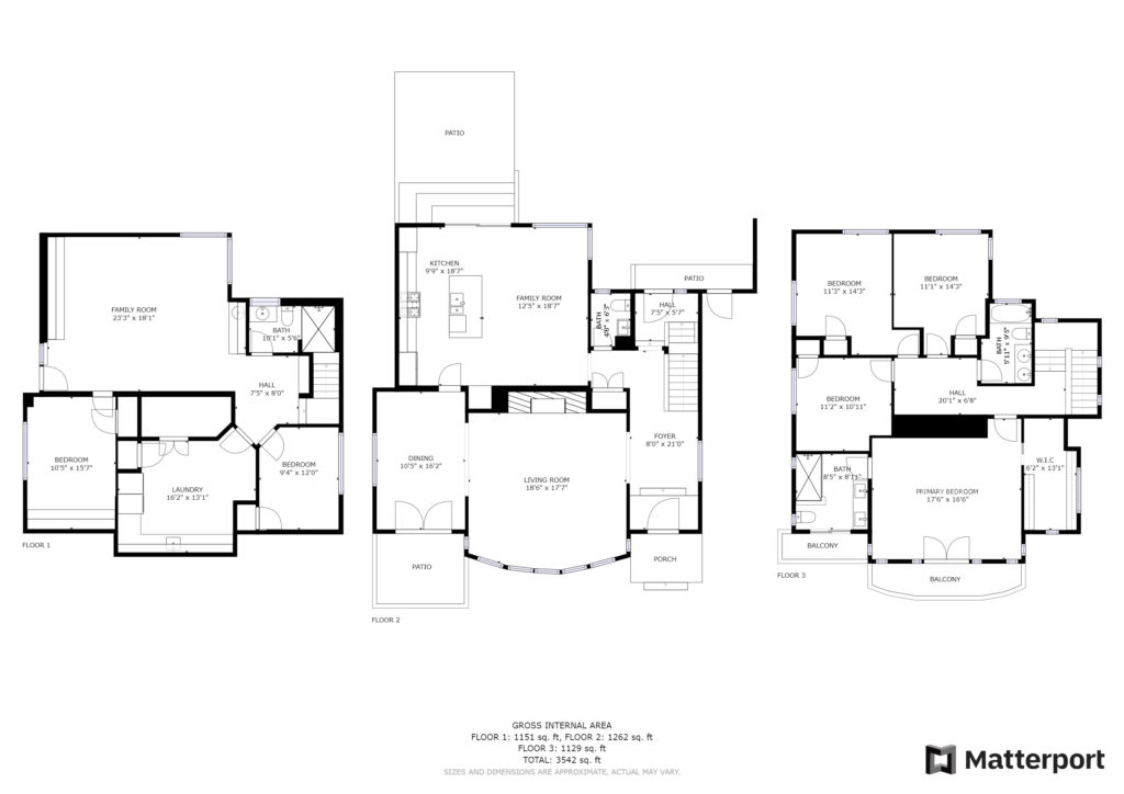 1430 Harker Ave Floor Plan - Potential Remodel